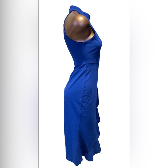 Sleeveless Halter Bodycon Split Mermaid Dress - Picture 6 of 10